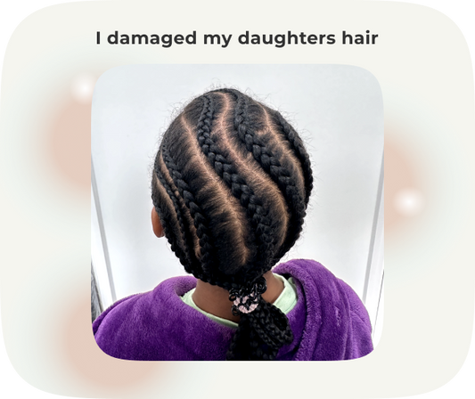 i damaged my daughters hair!